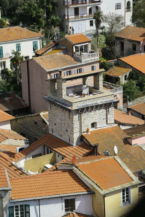 Sarazenenturm Franco Villa Dolcedo Eksteriør billede